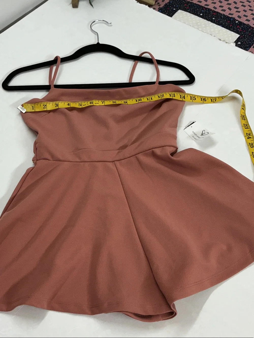 Strappy Rust Romper - Picture 5 of 8